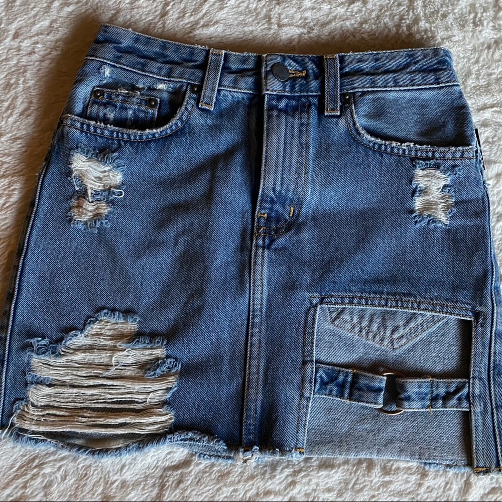 Carmar Los Angeles denim skirt
